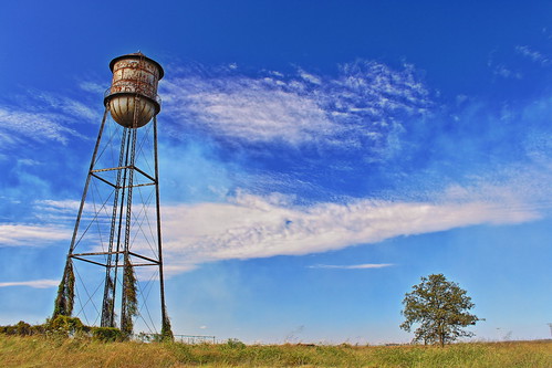 sky tower rural farm arkansas hdr