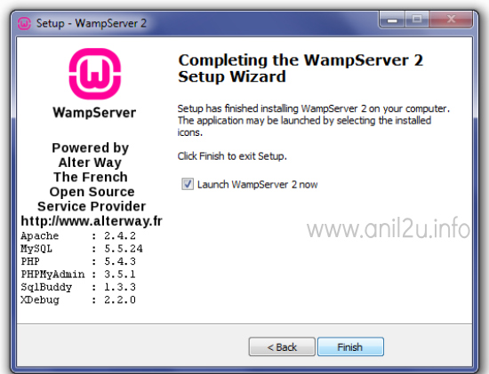 PHP installation procedure in Windows(WAMP) by Anil Kumar Panigrahi