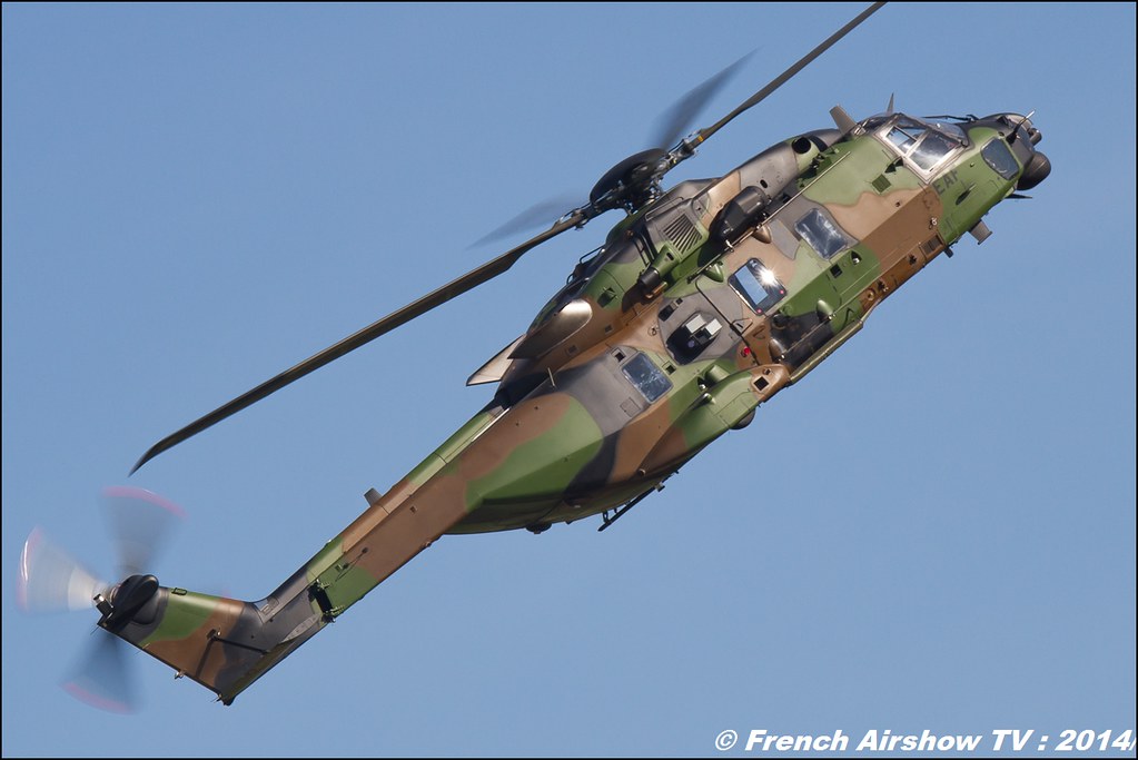 NH-90 Caiman, Airbus helicopter, 60 ans ,ALAT, JPO Gamstat Valence Chabeuil 2014