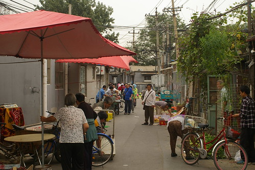 Street Market Beijing China 2014
