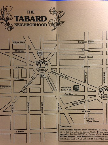 Tabard Inn location map