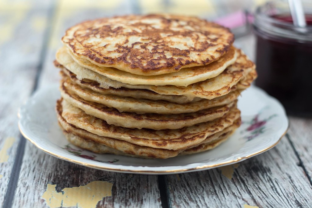 Recipe for Homemade Danish Rice Pudding Pancakes (Klatkager)