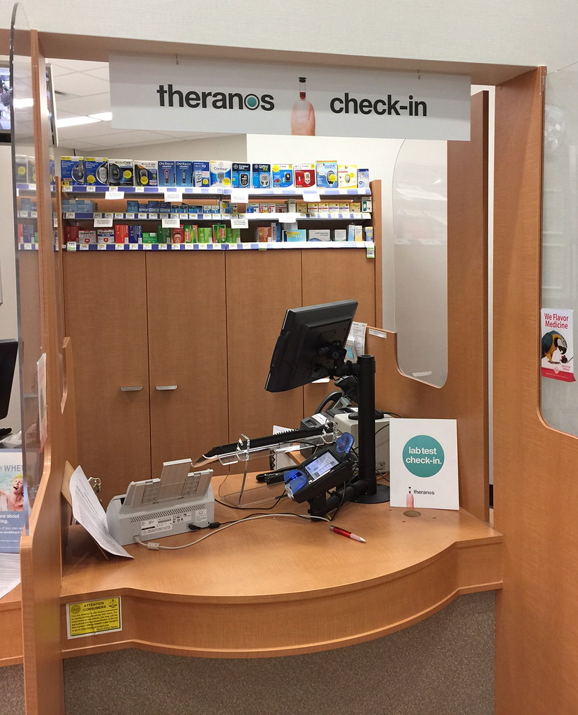 Theranos in Walgreens, and the current Forbes Cover