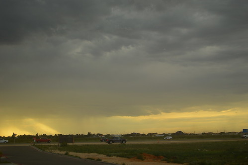 odessa tx texas storm horizon sunset rain clouds sky