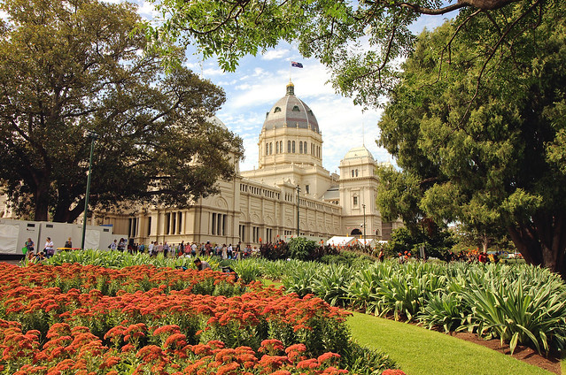 Royal Exhibition Buildings and Carlton Gardens in Melbourne